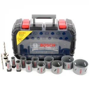 Günstig Bosch Lochsägen Set Universal Bi Metal Elektriker Set 17- teilig 20 - 76 mm ( 2608580888 )