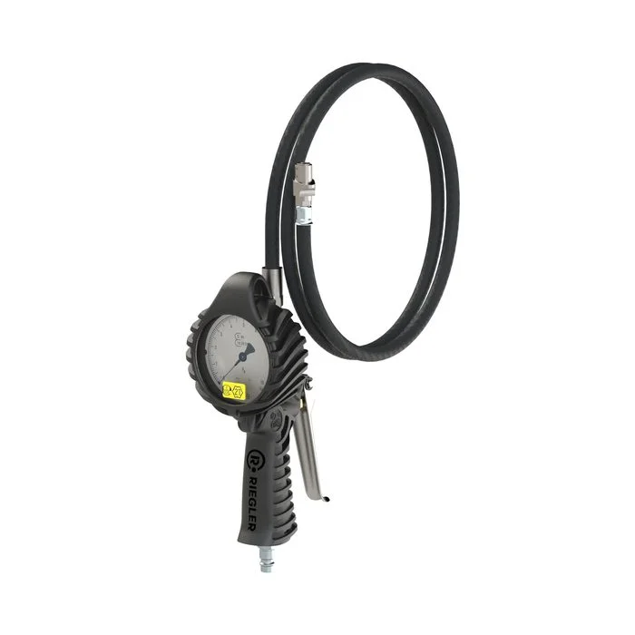 RIEGLER Stand.-Handreifenfüllmesser QS, Mano Ø 80 mm, geeicht, 0 - 12 bar Sale