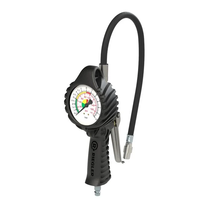 Beliebt RIEGLER Stand.-Handreifenfüllmesser QS, Mano Ø 80 mm, ungeeicht, 0-12 bar