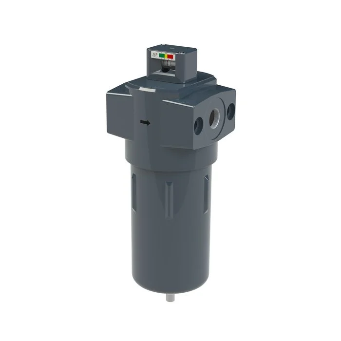 Zertifiziert RIEGLER Vorfilter mit Differenzdruckmanometer, 1 µm, G 1