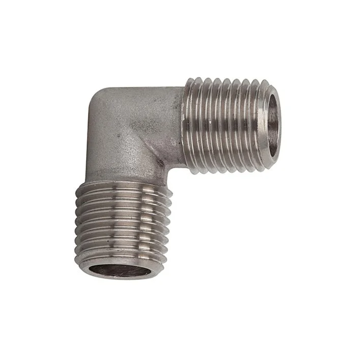 Echt RIEGLER Winkelstück, außen/außen, R 3/8, Edelstahl 1.4404