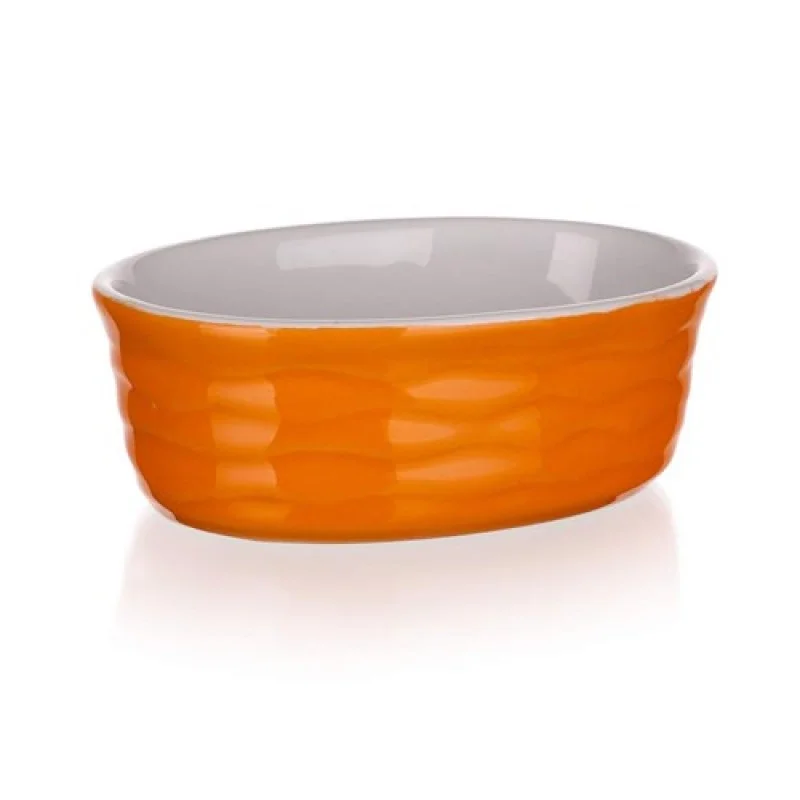 Finale Aktion BANQUET CULINARIA Orange Auflaufform oval 12,5 x 8,5 cm 60ZF15