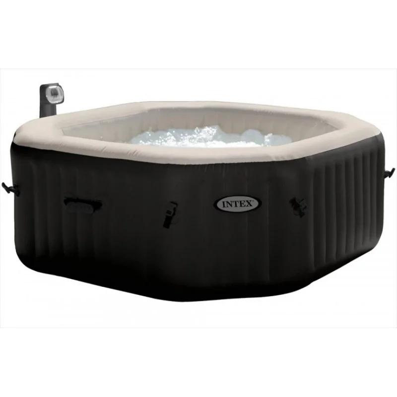 Kostenfreie Lieferung INTEX Jet & Bubble Spa Deluxe Octagon Whirlpool salzwassersystem, für 4 personen 28454GN
