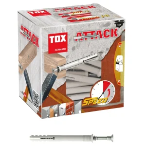 Zertifiziert TOX Nageldübel Attack, 6x40 mm, 50 Stück