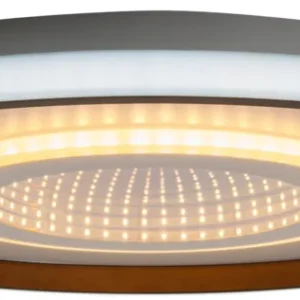 Zertifiziert NÄVE LED-Deckenleuchte 1408277, 40W, 1800lm, 3D-Effekt, weiß/schwarz