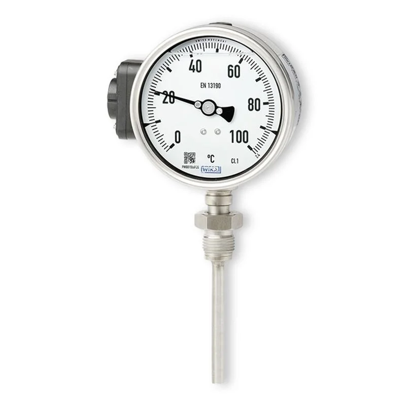 Zertifiziert WIKA TGU73.100 Gasdruckthermometer