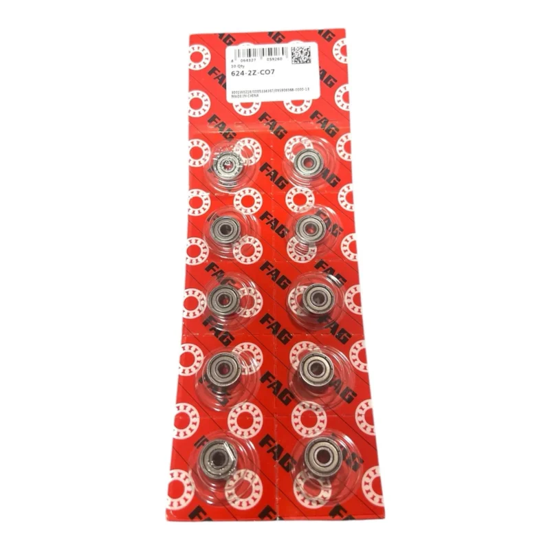 10x FAG 624-2Z Rillenkugellager 4x13x5 mm 624-2Z-CO7 Miniatur Kugellager Preis Gesenkt