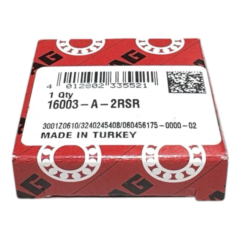 1x FAG 16003-A-2RSR Rillenkugellager 17x35x8 mm Kugellager Neuheit